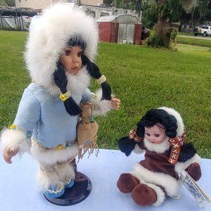 NWT Bundle of two (2) Alaskan Friends Dolls
